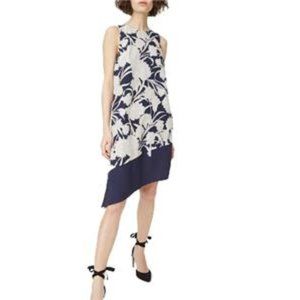 Club Monaco Quynh Floral Asymmetric Dress 